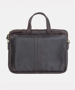 Primehide Leather Laptop Bag 5830 Brown