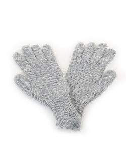 Alpaca Gloves Light Grey