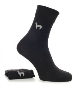 Everyday Baby Alpaca Motif Socks Black