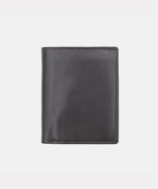 Primehide Leather Compact Wallet Brown 5003
