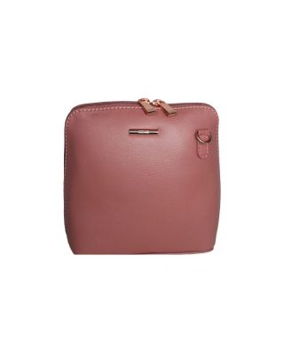 Nova Leather Crossbody Bag Dusky Pink 820