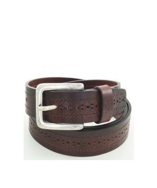 Brax Leather Holepunched Belt Brown