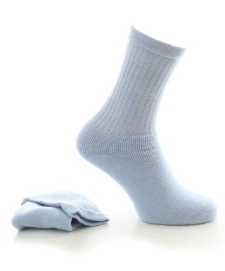 Alpaca Socks With Cushioned Sole Blue