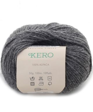 Alpaca Double Knit Yarn Grey