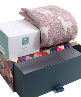 Alpaca Spirit Socks & Foot Balm Gift Box