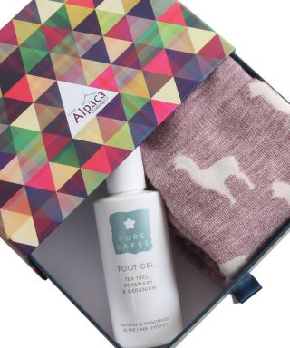 Alpaca Spirit Socks & Foot Gel Gift Box