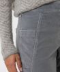 BRAX Melo Velvet Trousers Silver-10 Short