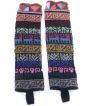 Handmade Alpaca & Wool Leg Warmers Multi Coloured